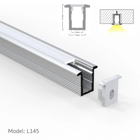 Kundenspezifisches Aluminium-Kanalprofil für LED, LED-Aluminiumprofil